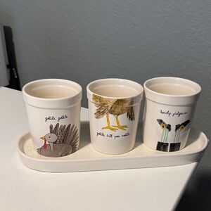 Rae Dunn Thanksgiving Utensils Holder